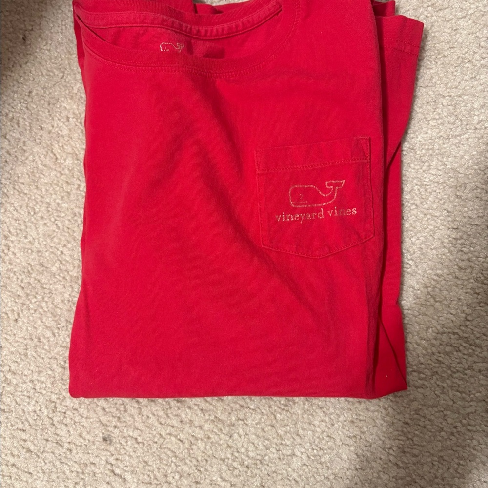 Vineyard Vines Classic Red Tee